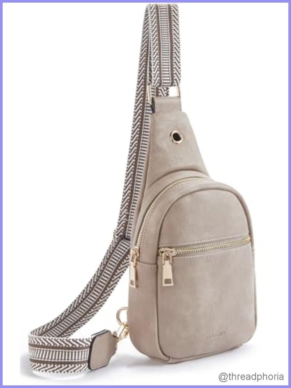 Telena Leather Crossbody Sling Bag Women Travel Purse